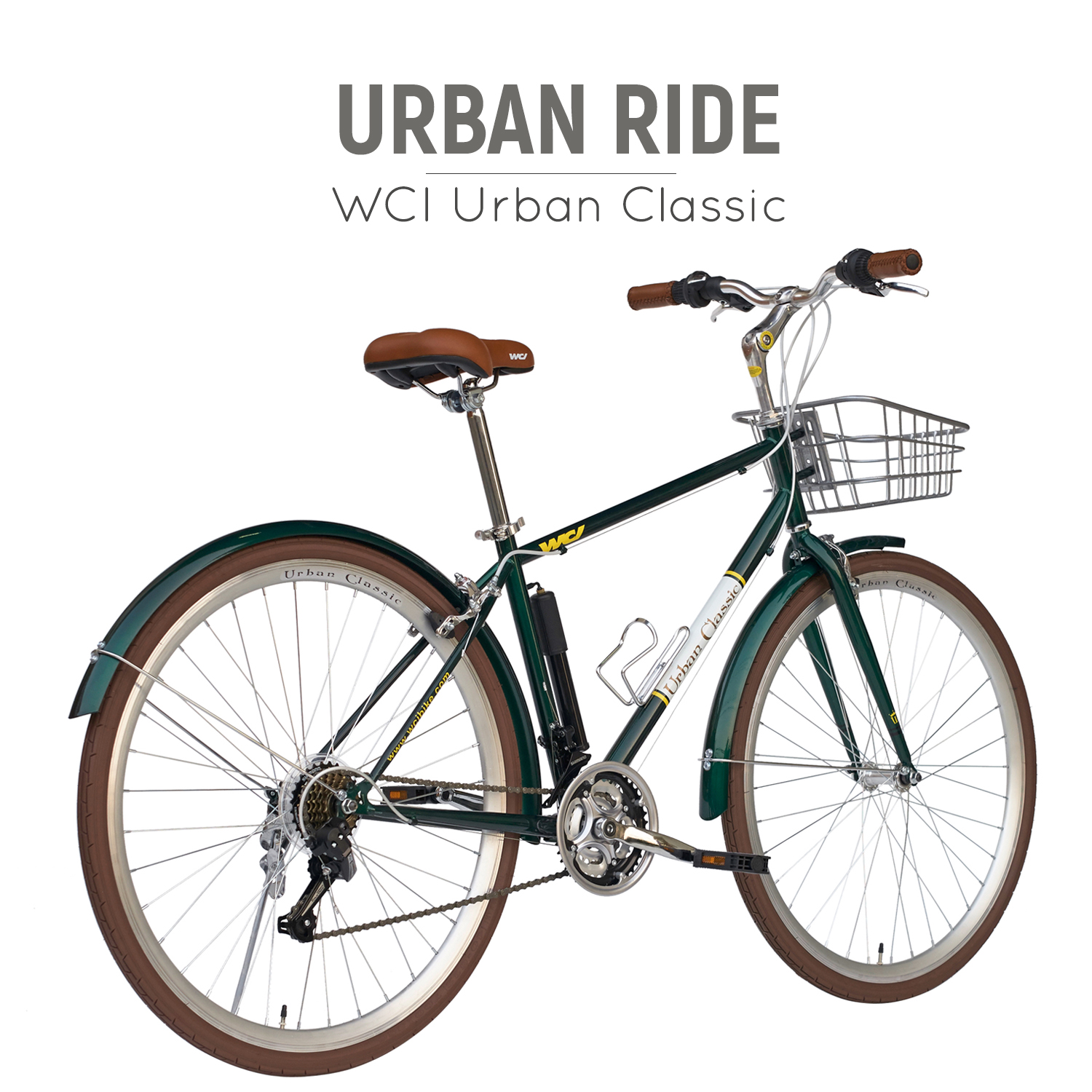 จักรยานไฮบริด วินเทจ WCI Urban Classic